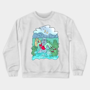 Robots take over Crewneck Sweatshirt